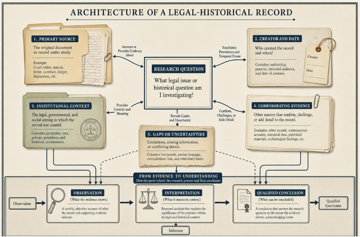 Architecture of a Legal-Historical Record