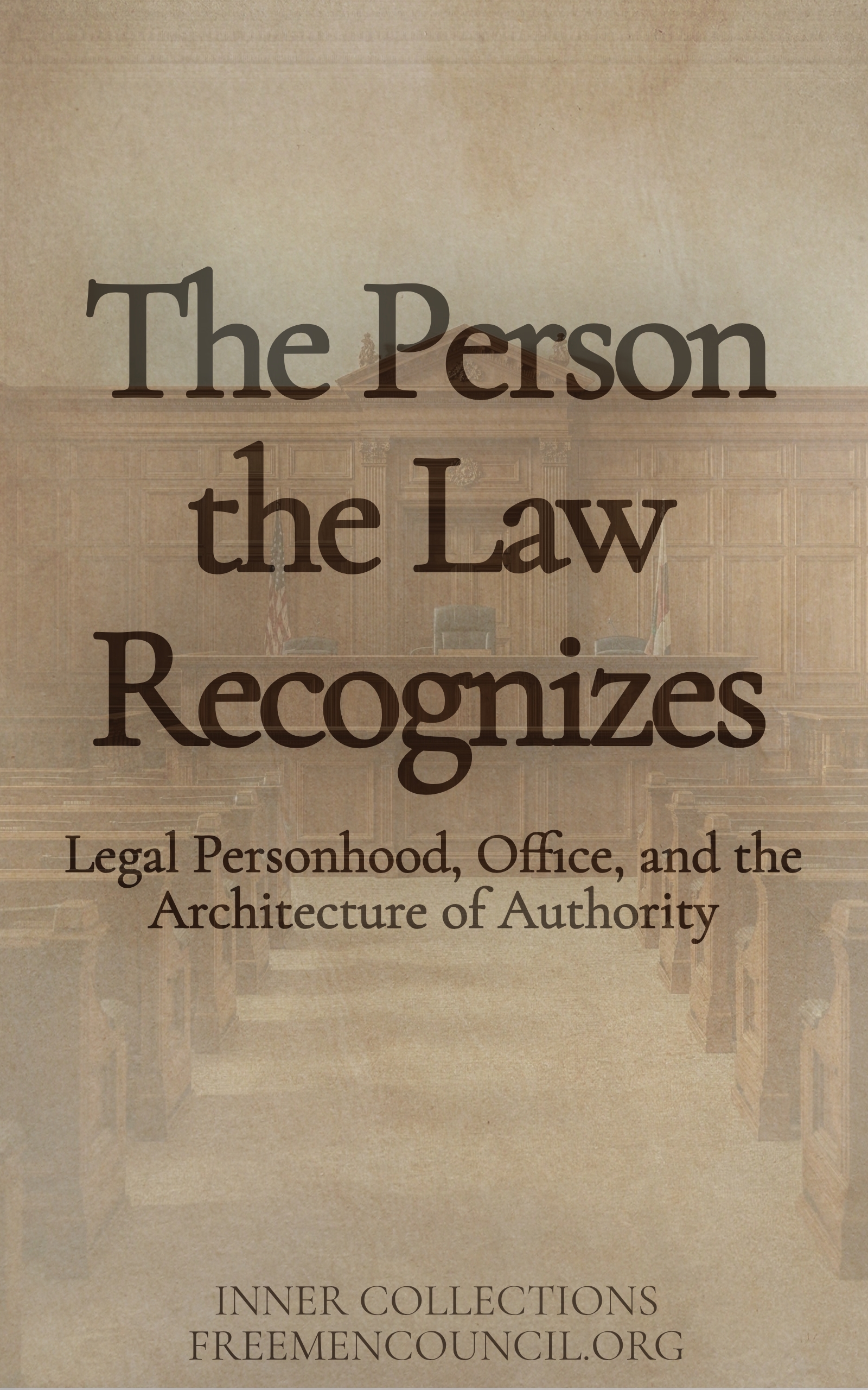 The Person the Law Recognizes cover